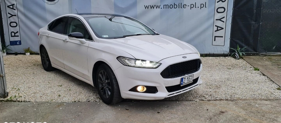 Ford Fusion cena 79900 przebieg: 130750, rok produkcji 2017 z Września małe 781